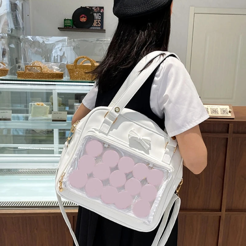 2023 NEW JK Uniform Handbag School Book Bag Crossbody Shoulder Bag Fashion Tote Bag for Girl Versatile Bag