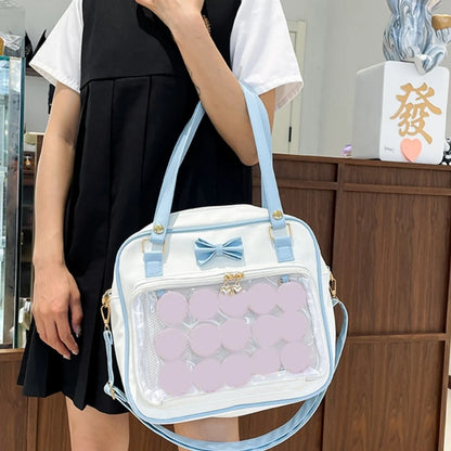 2023 NEW JK Uniform Handbag School Book Bag Crossbody Shoulder Bag Fashion Tote Bag for Girl Versatile Bag