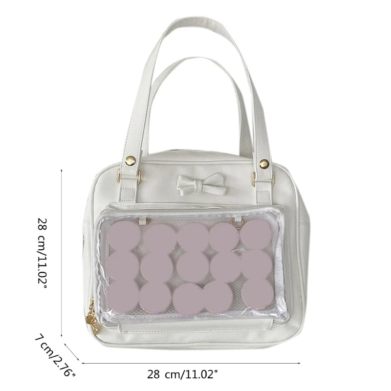 2023 NEW JK Uniform Handbag School Book Bag Crossbody Shoulder Bag Fashion Tote Bag for Girl Versatile Bag