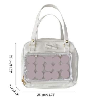 2023 NEW JK Uniform Handbag School Book Bag Crossbody Shoulder Bag Fashion Tote Bag for Girl Versatile Bag