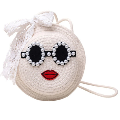 2023 NEW Woven Shoulder Bag for Girl Women Straw Woven Crossbody Bag Versatile Bag Trendy Bag Large Capacity Travel Bag