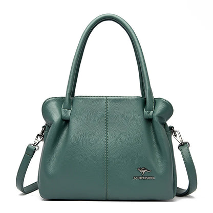 2023 New 3-Layer Large Capacity Tote Bag High Quality Leather Women Handbag Luxury Designer Handbags Brand Women's Shoulder Bags