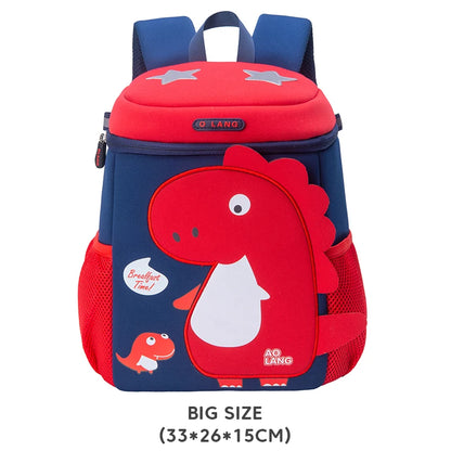 2023 New 3D Cartoon Dinosaur School Bags Cute Kids Bag Toddler Boys Backpacks Kindergarten Children Pack Mochila Infantil