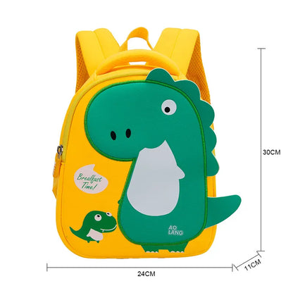 2023 New 3D Cartoon Dinosaur School Bags Cute Kids Bag Toddler Boys Backpacks Kindergarten Children Pack Mochila Infantil