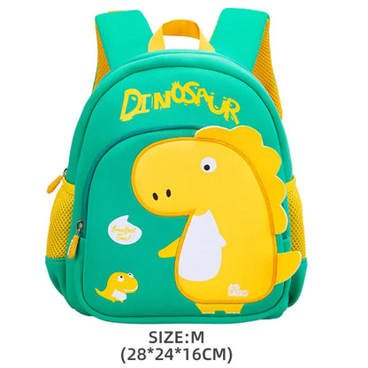 2023 New 3D Cartoon Dinosaur School Bags Cute Kids Bag Toddler Boys Backpacks Kindergarten Children Pack Mochila Infantil