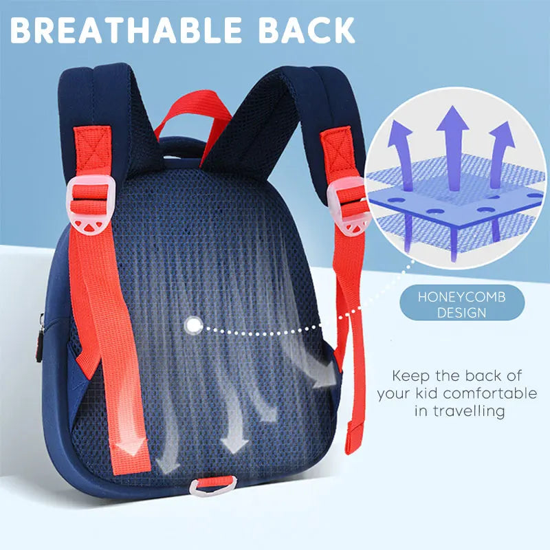 2023 New 3D Cartoon Dinosaur School Bags Cute Kids Bag Toddler Boys Backpacks Kindergarten Children Pack Mochila Infantil