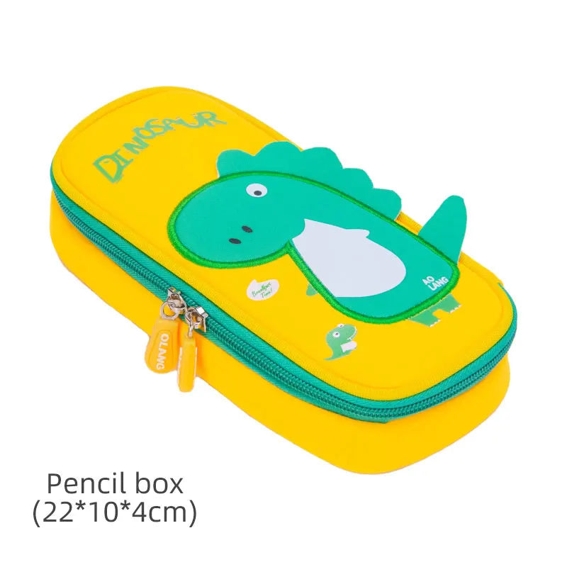 2023 New 3D Cartoon Dinosaur School Bags Cute Kids Bag Toddler Boys Backpacks Kindergarten Children Pack Mochila Infantil
