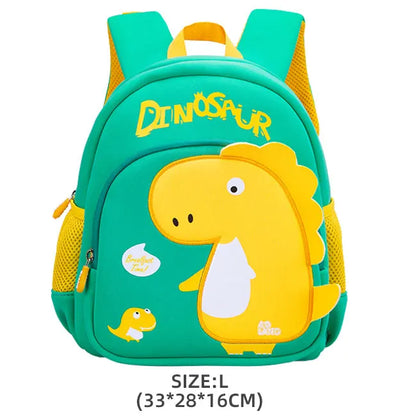2023 New 3D Cartoon Dinosaur School Bags Cute Kids Bag Toddler Boys Backpacks Kindergarten Children Pack Mochila Infantil
