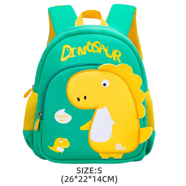 2023 New 3D Cartoon Dinosaur School Bags Cute Kids Bag Toddler Boys Backpacks Kindergarten Children Pack Mochila Infantil