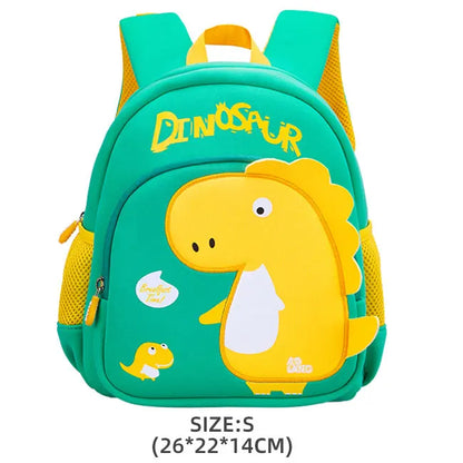 2023 New 3D Cartoon Dinosaur School Bags Cute Kids Bag Toddler Boys Backpacks Kindergarten Children Pack Mochila Infantil