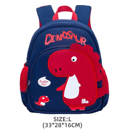 2023 New 3D Cartoon Dinosaur School Bags Cute Kids Bag Toddler Boys Backpacks Kindergarten Children Pack Mochila Infantil