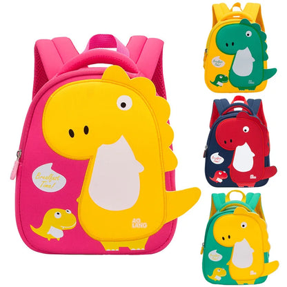 2023 New 3D Cartoon Dinosaur School Bags Cute Kids Bag Toddler Boys Backpacks Kindergarten Children Pack Mochila Infantil