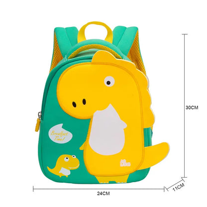 2023 New 3D Cartoon Dinosaur School Bags Cute Kids Bag Toddler Boys Backpacks Kindergarten Children Pack Mochila Infantil