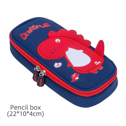 2023 New 3D Cartoon Dinosaur School Bags Cute Kids Bag Toddler Boys Backpacks Kindergarten Children Pack Mochila Infantil