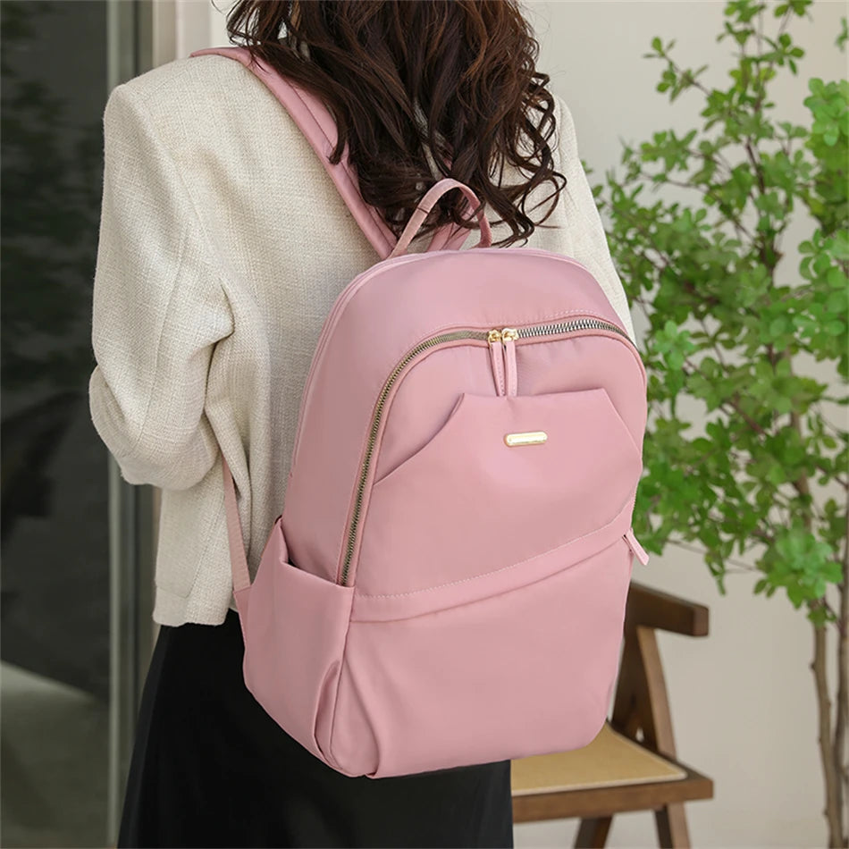 2023 New Anti-theft Fits for 14 Inch Notebook Travel Work College Bags Women Laptop Backpack School Bag Female Casual Rucksack