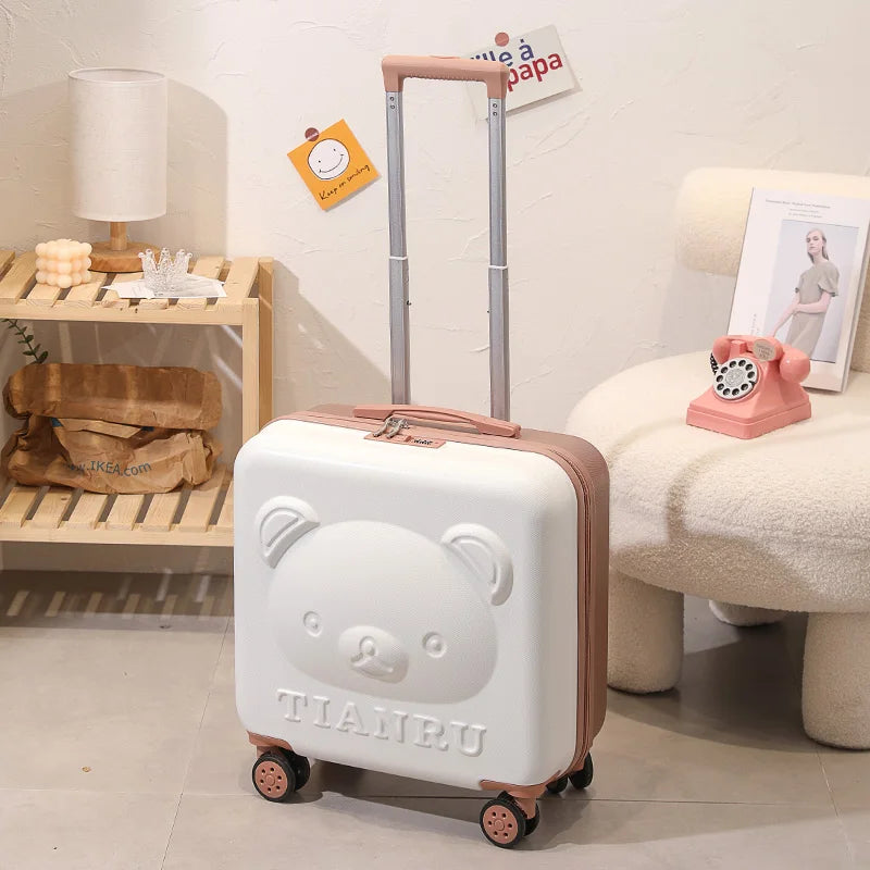 2023 New Cartoon Travel Suitcase with Hand bag 20 inch Girls Trolley Bag Fashion Women Suitcase Rolling Luggage set