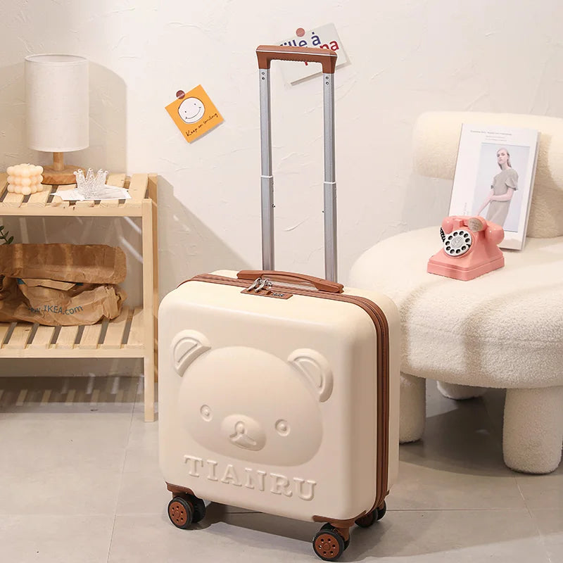 2023 New Cartoon Travel Suitcase with Hand bag 20 inch Girls Trolley Bag Fashion Women Suitcase Rolling Luggage set