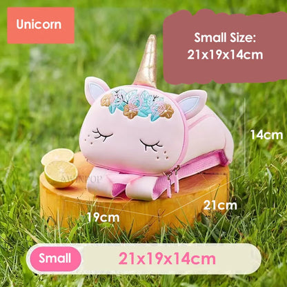 2023 New Children School Backpacks Cartoon Lion Kids School Bags for Girls Boys Toddler Child Animals Backpacks Mochila Escolar
