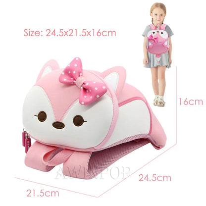 2023 New Children School Backpacks Cartoon Lion Kids School Bags for Girls Boys Toddler Child Animals Backpacks Mochila Escolar