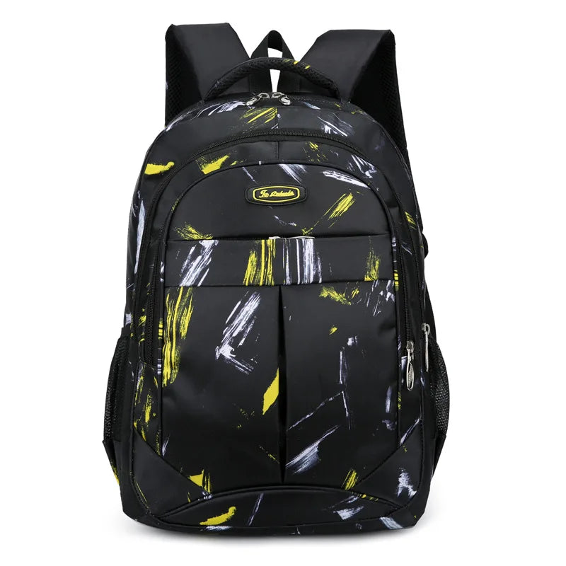 2023 New Children School Bags Men's laptop Backpack Schoolbag For Teenager Boys Big Waterproof Backpacks Book Bag Mochila