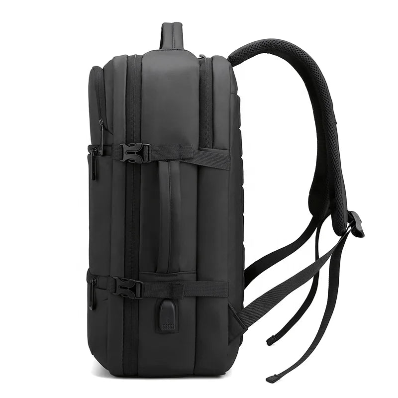 2023 New Fashion 15.6 Inch Laptop Backpacks Men Multifunctional Waterproof Backpacks Male Usb Charging Travel Bagpack