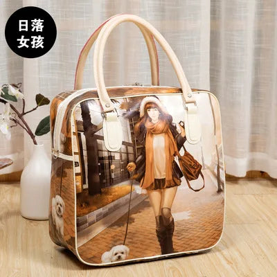 2023 New Fashion Waterproof Women Travel Bag Large Capacity Portable Bag Travel Luggage Tote