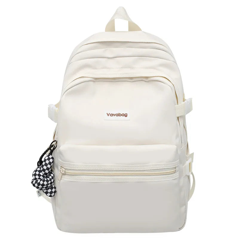 2023 New Female Male Big BookBag Girl Boy Laptop College Backpack Lady Men Travel Leisure Student Packet Women Nylon School Bags