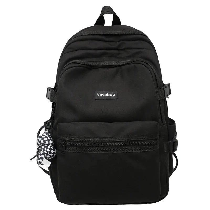 2023 New Female Male Big BookBag Girl Boy Laptop College Backpack Lady Men Travel Leisure Student Packet Women Nylon School Bags