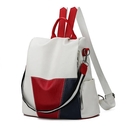 2023 New High Quality PU Leather Women Backpack Anti-Theft Travel Backpack Large Capacity School Bags for Teenage Girls Mochila