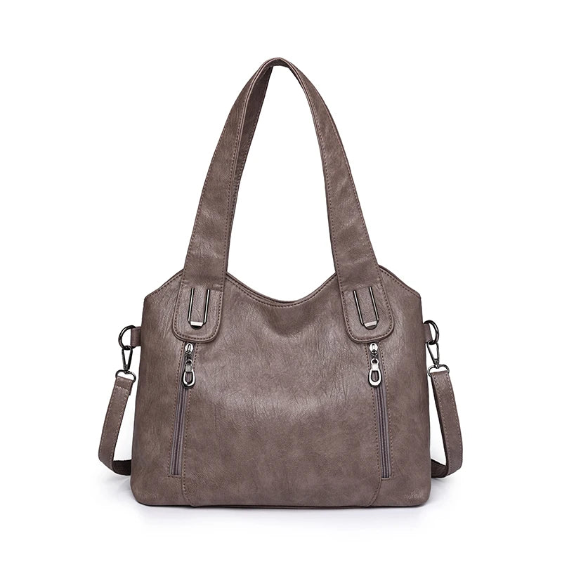 2023 New High Quality pu Leather Women Bag Luxury Designer Shoulder Bag Purses Women Multi-pocket Crossbody Messenger Bag Sac