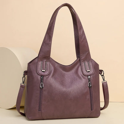 2023 New High Quality pu Leather Women Bag Luxury Designer Shoulder Bag Purses Women Multi-pocket Crossbody Messenger Bag Sac