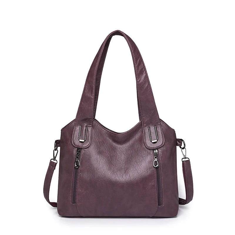 2023 New High Quality pu Leather Women Bag Luxury Designer Shoulder Bag Purses Women Multi-pocket Crossbody Messenger Bag Sac