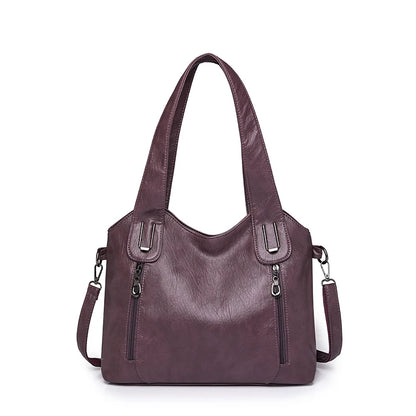 2023 New High Quality pu Leather Women Bag Luxury Designer Shoulder Bag Purses Women Multi-pocket Crossbody Messenger Bag Sac
