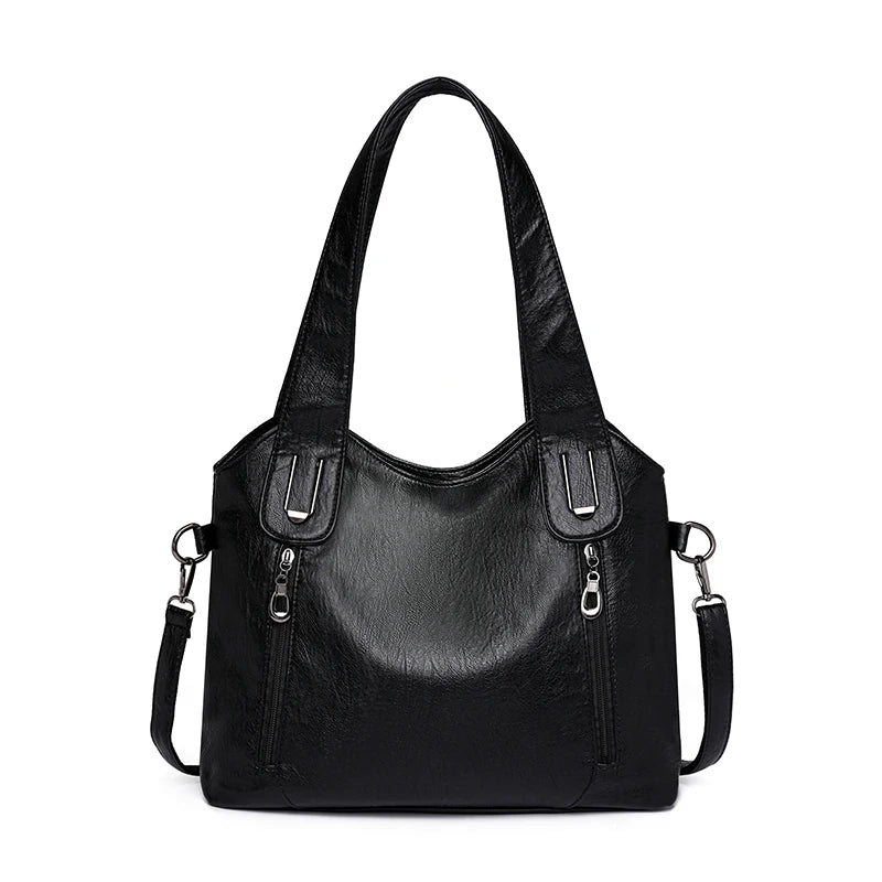 2023 New High Quality pu Leather Women Bag Luxury Designer Shoulder Bag Purses Women Multi-pocket Crossbody Messenger Bag Sac
