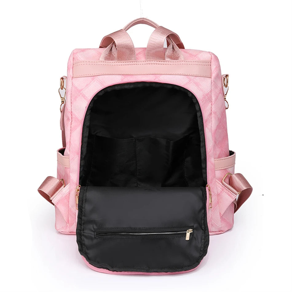 2023 New Hot Women's Backpack Designer High Quality Nylon Simple Fashion Backpack Large Capacity Antitheft Shoulder Bags Sac