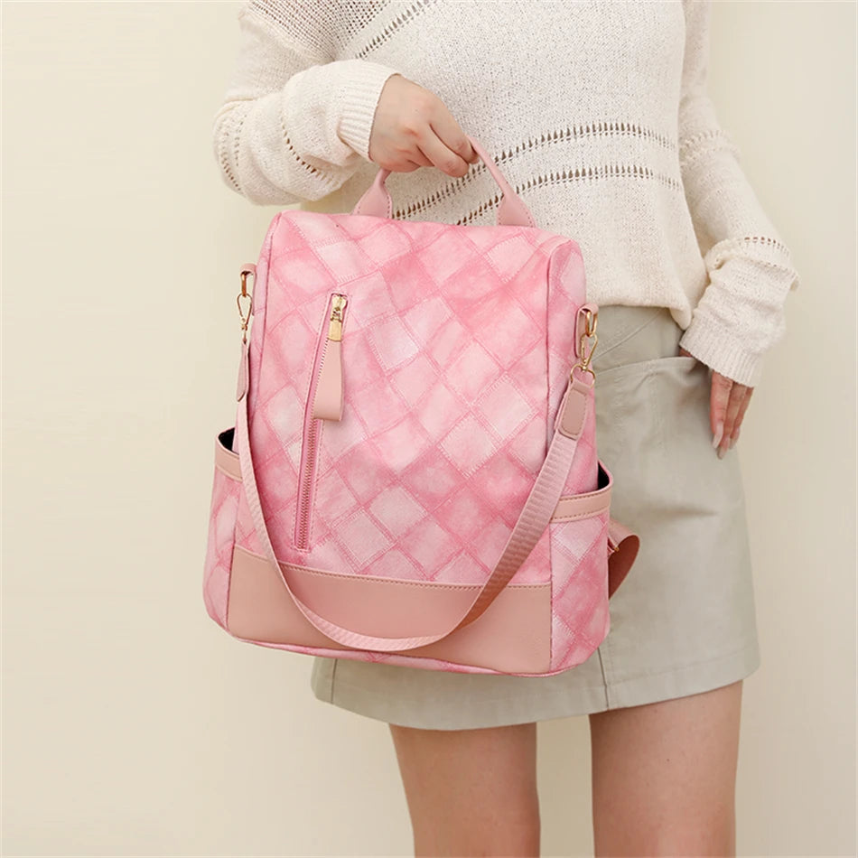 2023 New Hot Women's Backpack Designer High Quality Nylon Simple Fashion Backpack Large Capacity Antitheft Shoulder Bags Sac