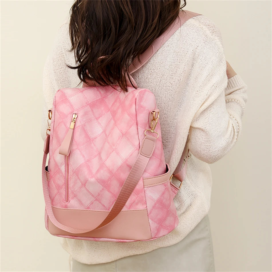 2023 New Hot Women's Backpack Designer High Quality Nylon Simple Fashion Backpack Large Capacity Antitheft Shoulder Bags Sac