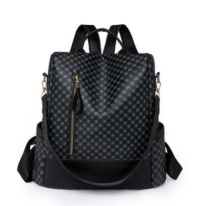 2023 New Hot Women's Backpack Designer High Quality Soft Leather Simple Fashion Backpack Large Capacity Antitheft Shoulder Bags
