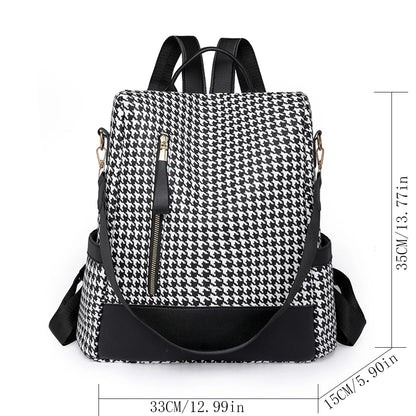 2023 New Hot Women's Backpack Designer High Quality Soft Leather Simple Fashion Backpack Large Capacity Antitheft Shoulder Bags