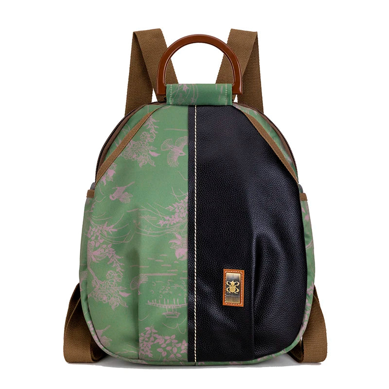 2023 New Luxury Designer Printed Backpack Waterproof Oxford Fabric Ladies Backpack Large Capacity Travel Bag