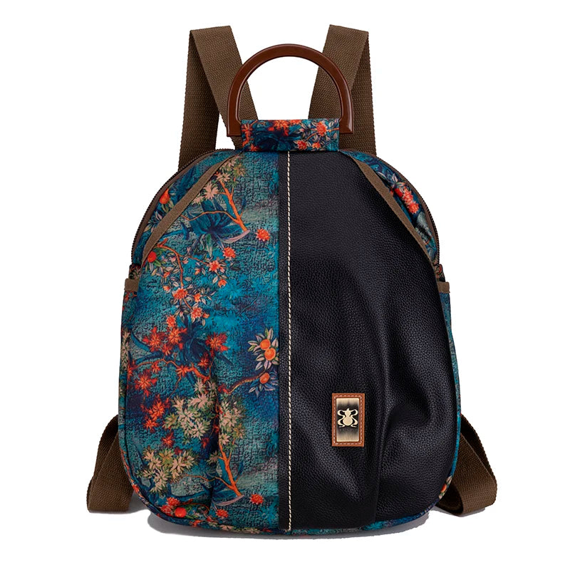 2023 New Luxury Designer Printed Backpack Waterproof Oxford Fabric Ladies Backpack Large Capacity Travel Bag