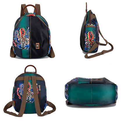 2023 New Luxury Designer Printed Backpack Waterproof Oxford Fabric Ladies Backpack Large Capacity Travel Bag