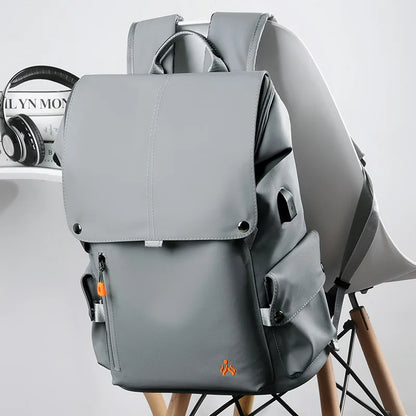 2023 New Men Laptop Backpacks Trend Large Capacity Computer Casual Travel Bags Casual Simple College Students School Backpacks