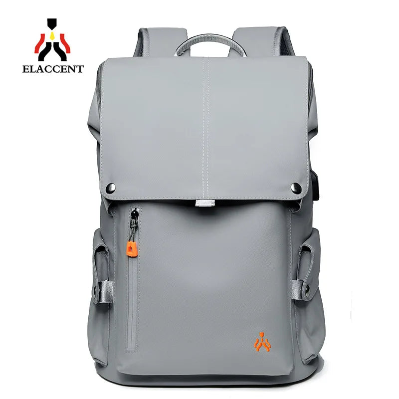 2023 New Men Laptop Backpacks Trend Large Capacity Computer Casual Travel Bags Casual Simple College Students School Backpacks