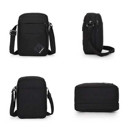 2023 New Men Nylon Shoulder Bag Vintage Messenger Bag Brand Business Handbags Casual Travel Men Crossbody Bag Tote