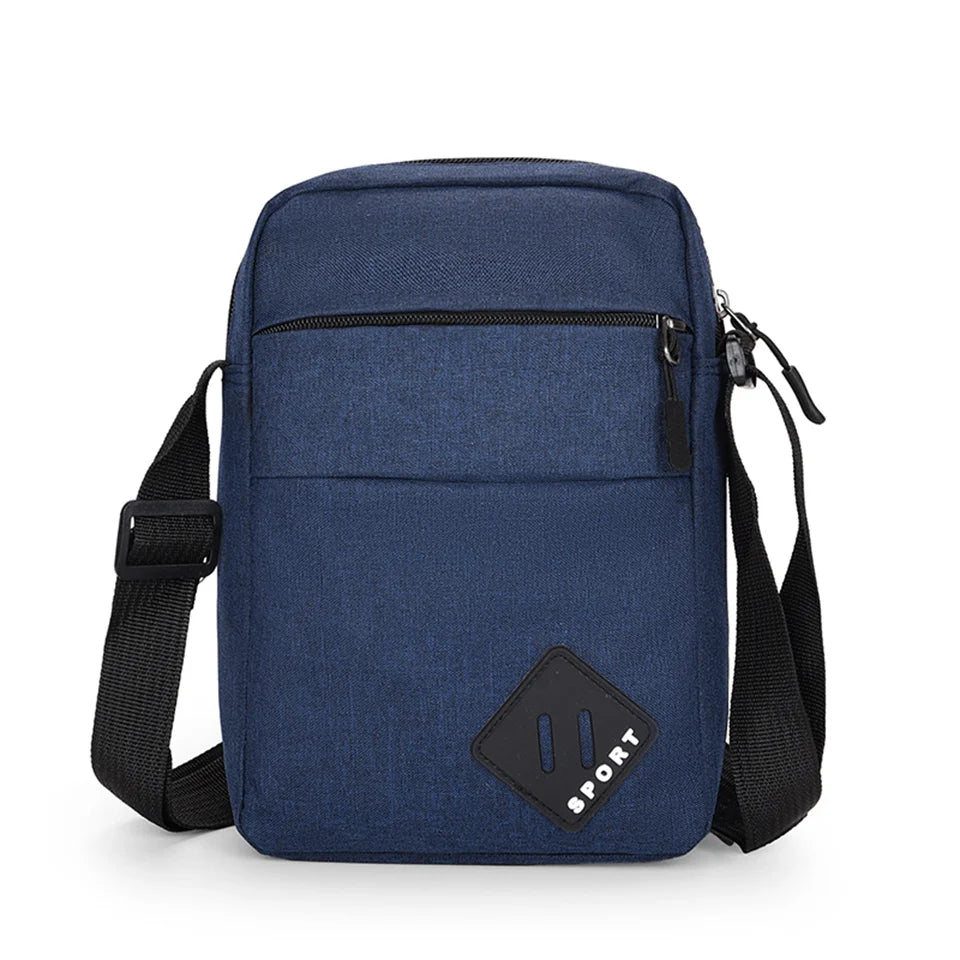 2023 New Men Nylon Shoulder Bag Vintage Messenger Bag Brand Business Handbags Casual Travel Men Crossbody Bag Tote