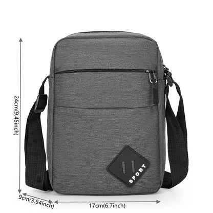 2023 New Men Nylon Shoulder Bag Vintage Messenger Bag Brand Business Handbags Casual Travel Men Crossbody Bag Tote