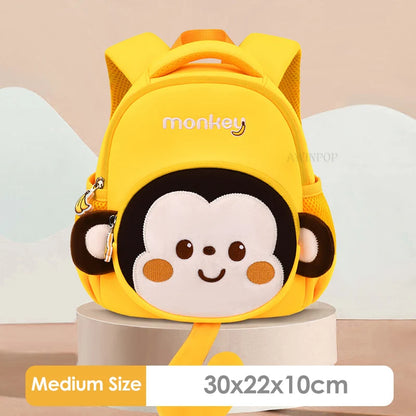 2023 New Monkey School Backpacks for Boys Toddler Kids School Bags Elementary School Students Book Bag Girl Bag Mochila Infantil