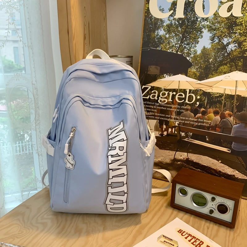 2023 New Printing Women Backpack High Quality Youth Waterproof Backpacks for Teenage Girls Boys Female School Bag Bagpack