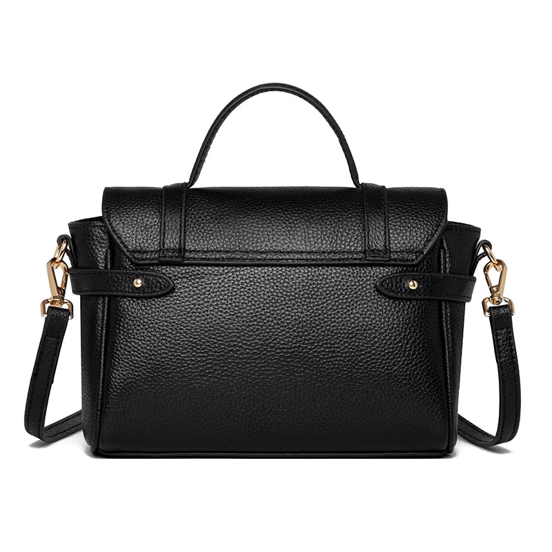 2023 New Soft Leather Shoulder Messenger Bag Women's Simple Mobile Phone Zero Wallet Handbags Luxury Bags For Wome Cowhide Bags